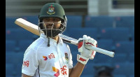 Shadman hits fifty, West Indies drop 3 catches on truncated day